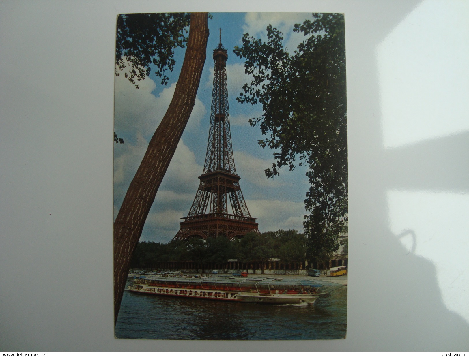 Paris La Tour Eiffel Et La Seine - Eiffelturm