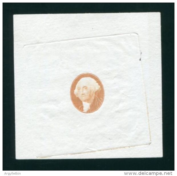 U.S.A. 1851 WASHINGTON 12C REPRINTED DIE PROOF - Unused Stamps