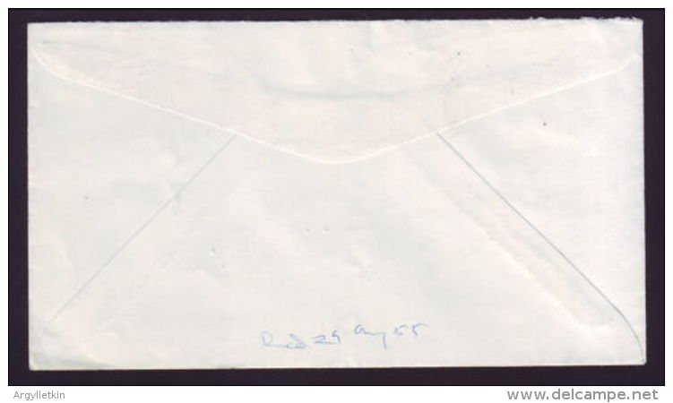 USA-RAFFIN ISLAND RADAR SITE COVER 1955 - Postal History