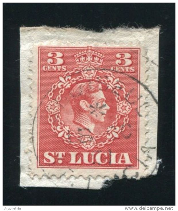 ST LUCIA CHOISEUL VILLAGE POSTMARK - Ste Lucie (...-1978)