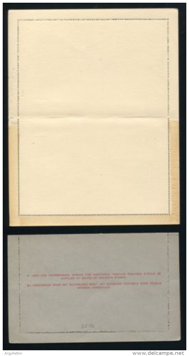 SOUTH WEST AFRICA STATIONERY LETTER CARDS OVERPRINTS SHIPS - South West Africa (1923-1990)