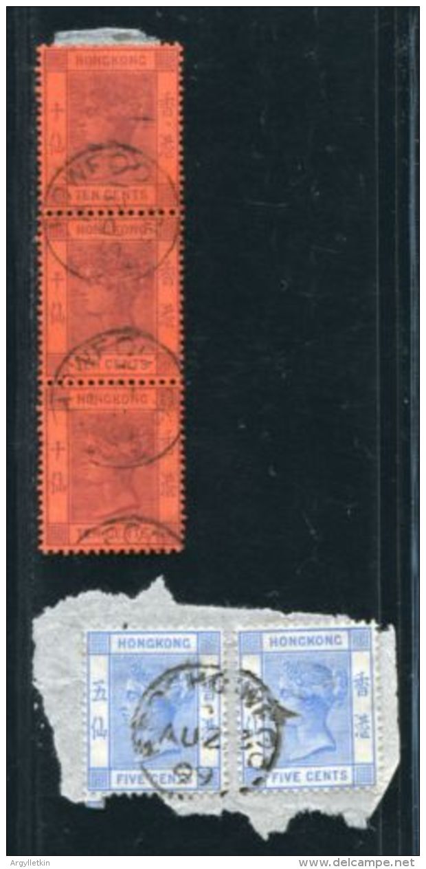 CHINA FOOCHOW QV GREAT POSTMARKS - Autres & Non Classés