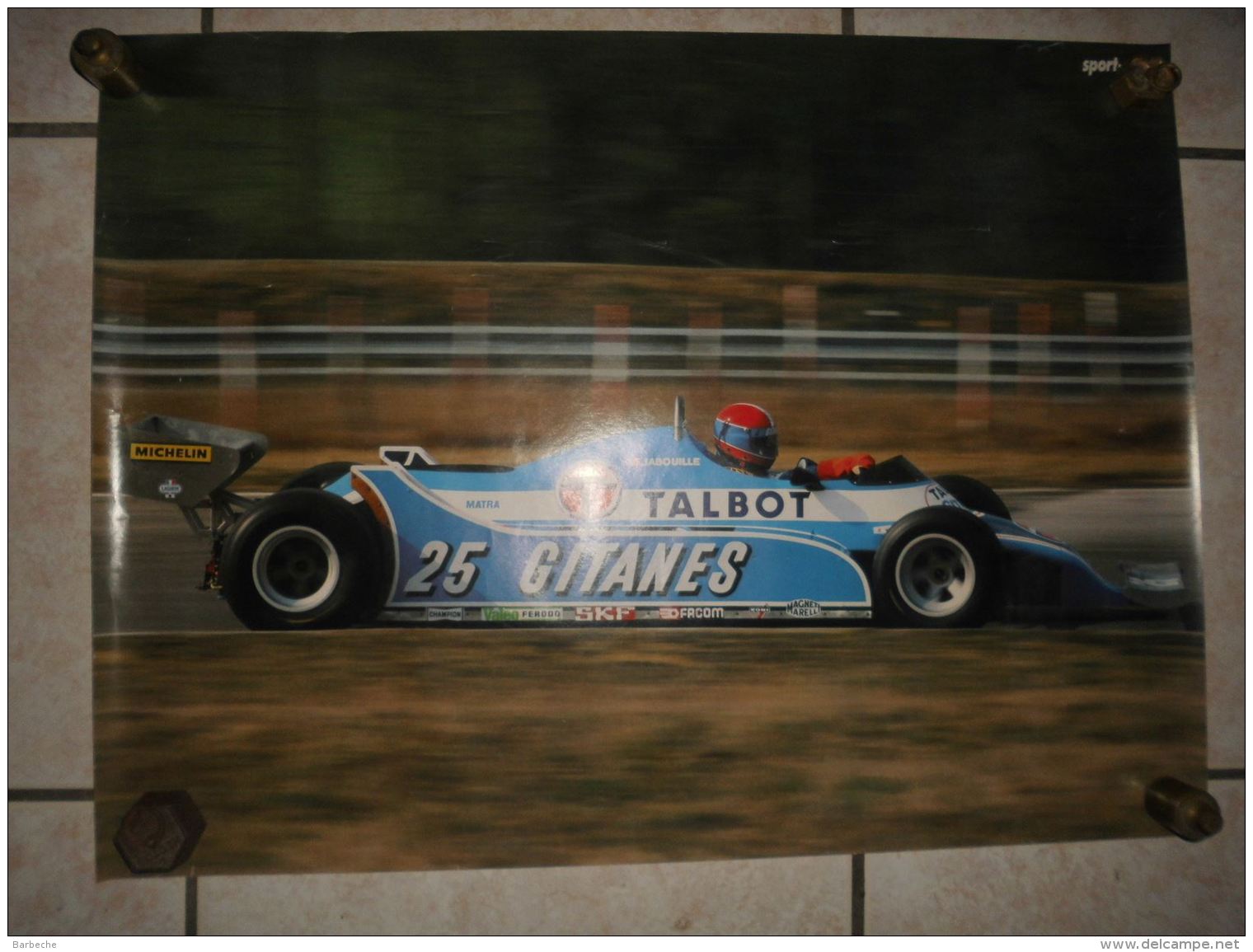 POSTER TABOT .- JABOUILLE 42X56 Cm - Other & Unclassified