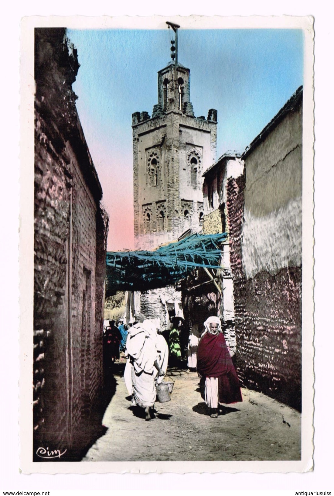 Fès - Maroc - En Flanant La Médina - 1952 - Timbre/stamp - Fez (Fès)