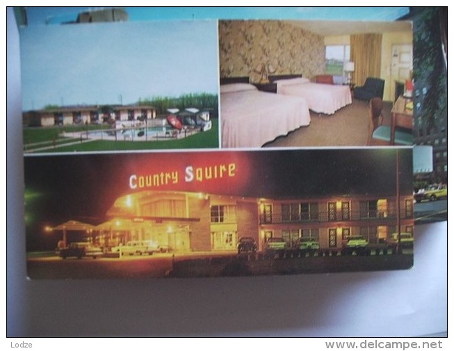 America USA NY Rochester Country Squire Motels - Rochester