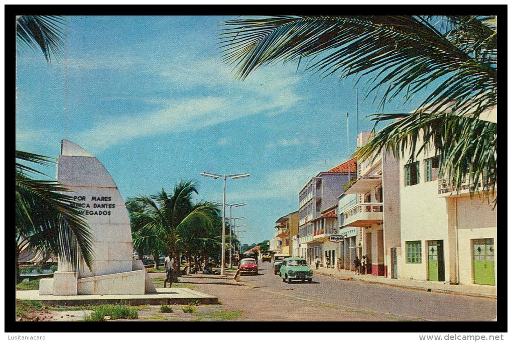 BISSAU - Avenida Marginal ( Ed. Foto Serra Nº 137) Carte Postale - Guinea-Bissau