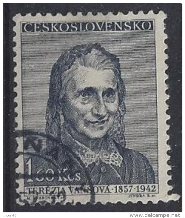 Czechoslovakia 1957  Dichter: Terezia Vansova  (o) Mi.1001 - Gebraucht