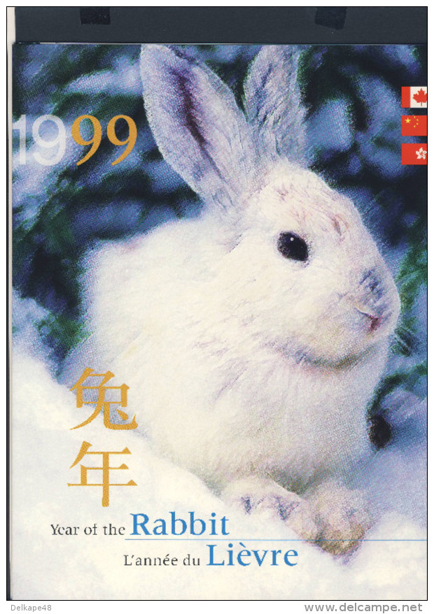 Canada China Hongkong 1999 ** Chinese New Year - Year Of The Rabbit / Chinesisches Neujahr - Jahr Des Hasen - Chinees Nieuwjaar