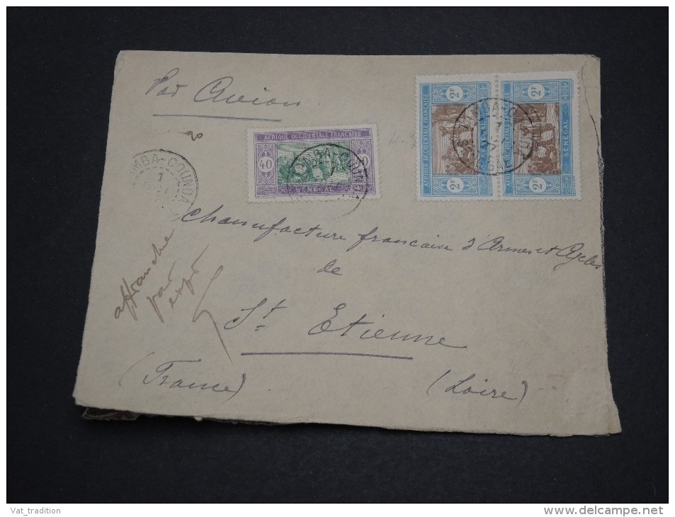 FRANCE / SÉNÉGAL - Env. De Tamba Counda Par Avion Pour La France En 1929 , Affranchissement Plaisant - A Voir - L 4742 - Cartas & Documentos