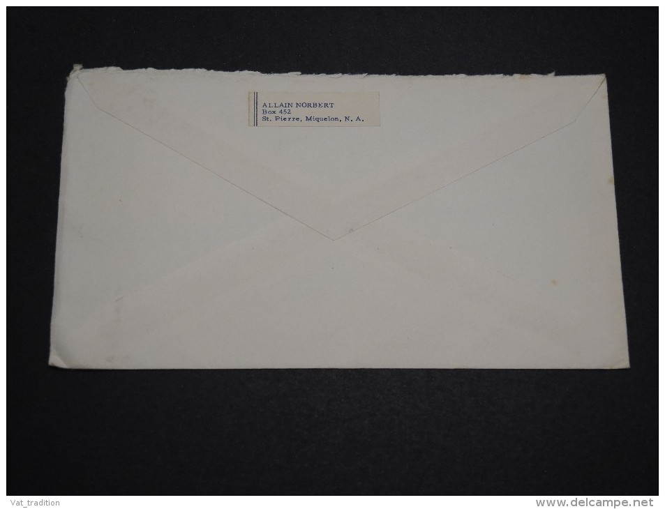 SAINT PIERRE ET MIQUELON - Enveloppe Pour Laon En 1964 , Affranchissement Plaisant - A Voir - L 4745 - Covers & Documents