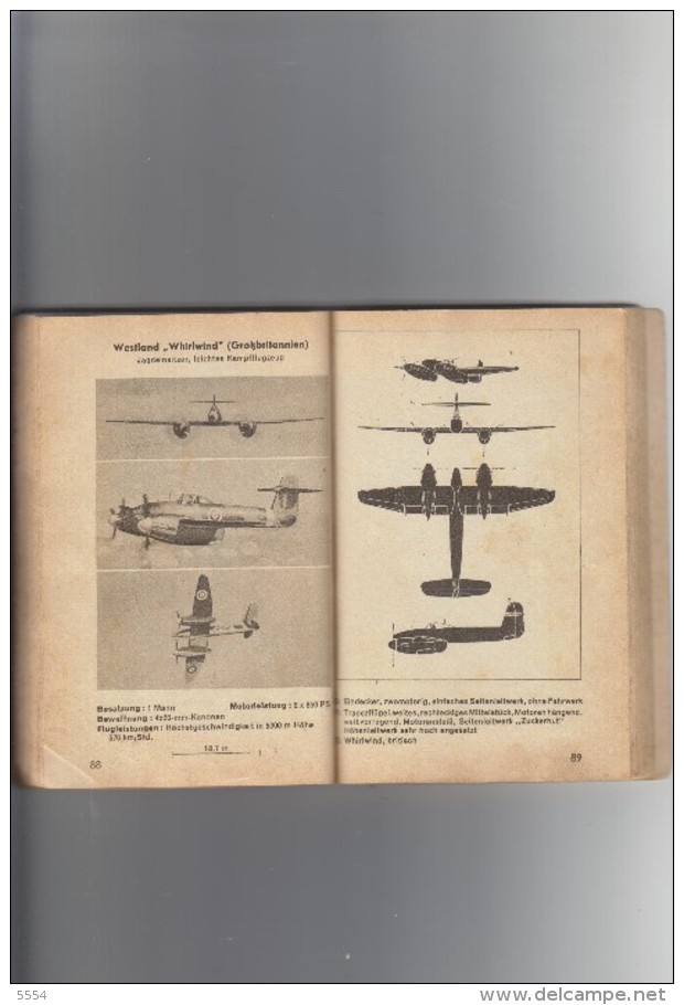 Livre   Sur L Aviation Kriegsfflugzeuge Deutsche   Italien Britisch Amerikanische Und Sowjetische - Livres Anciens