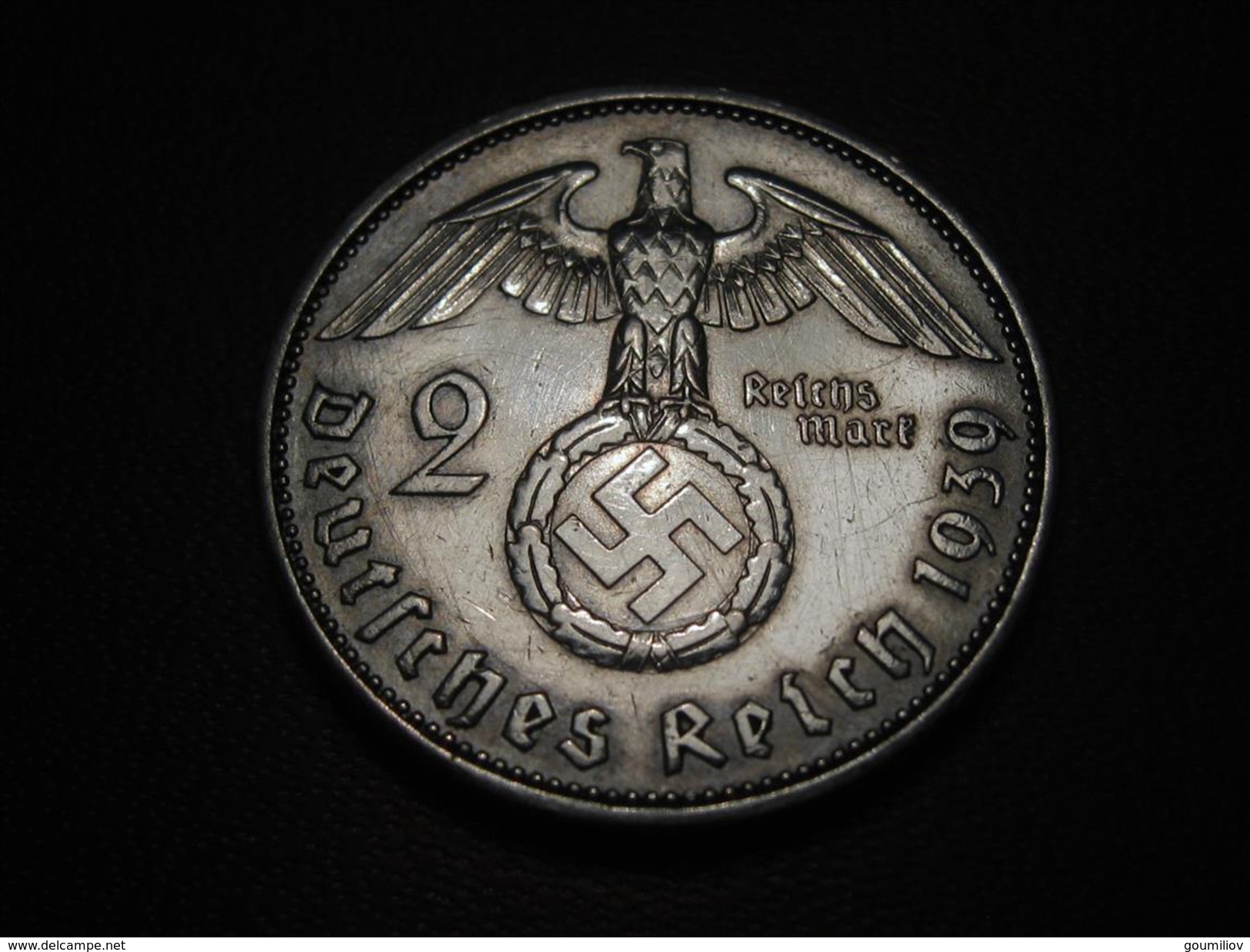 Allemagne - 2 Reichs Mark 1939 A 9138 - 2 Reichsmark