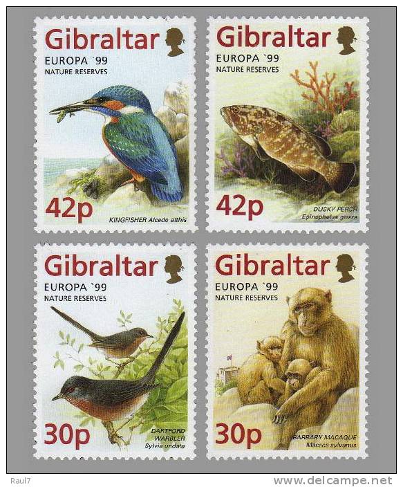 EUROPA 1999 - GIBRALTAR - 4v NEUF ** (MNH) - 1999