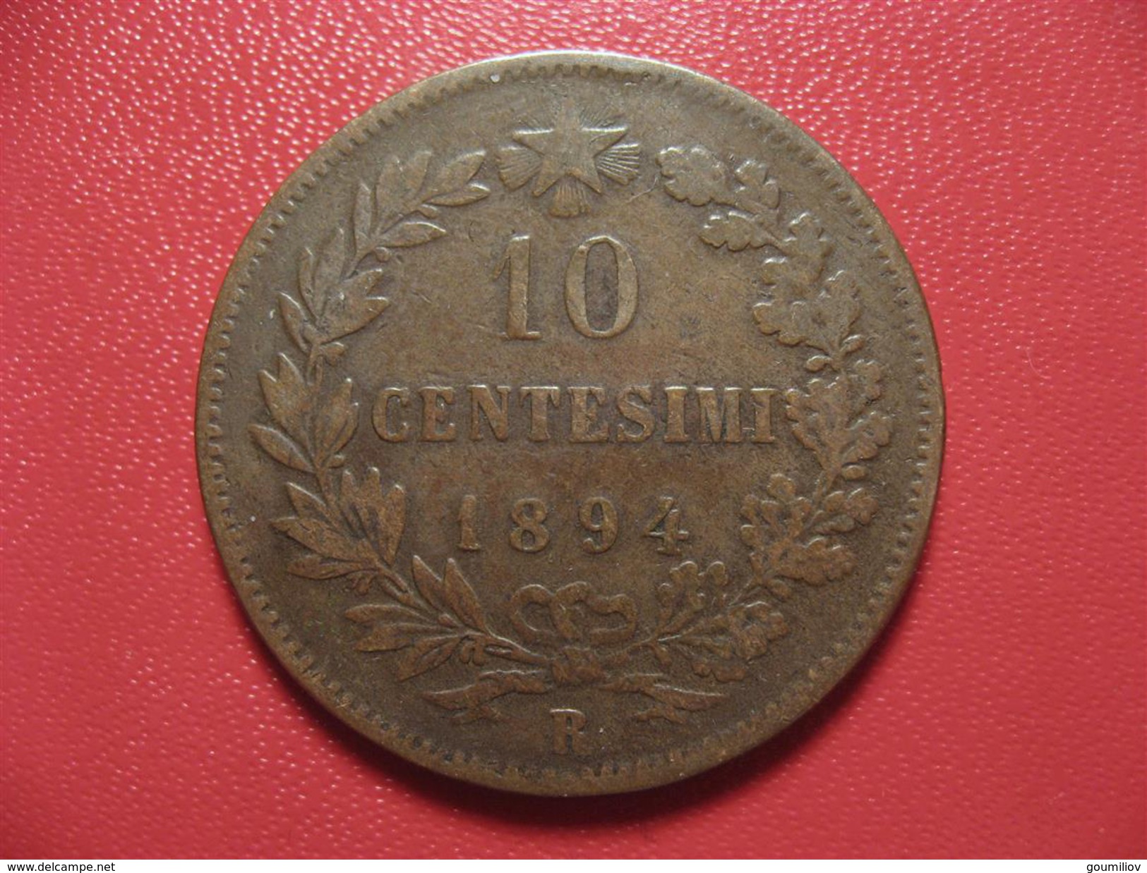 Italie - 10 Centesimi 1894 R 9281 - 1878-1900 : Umberto I.