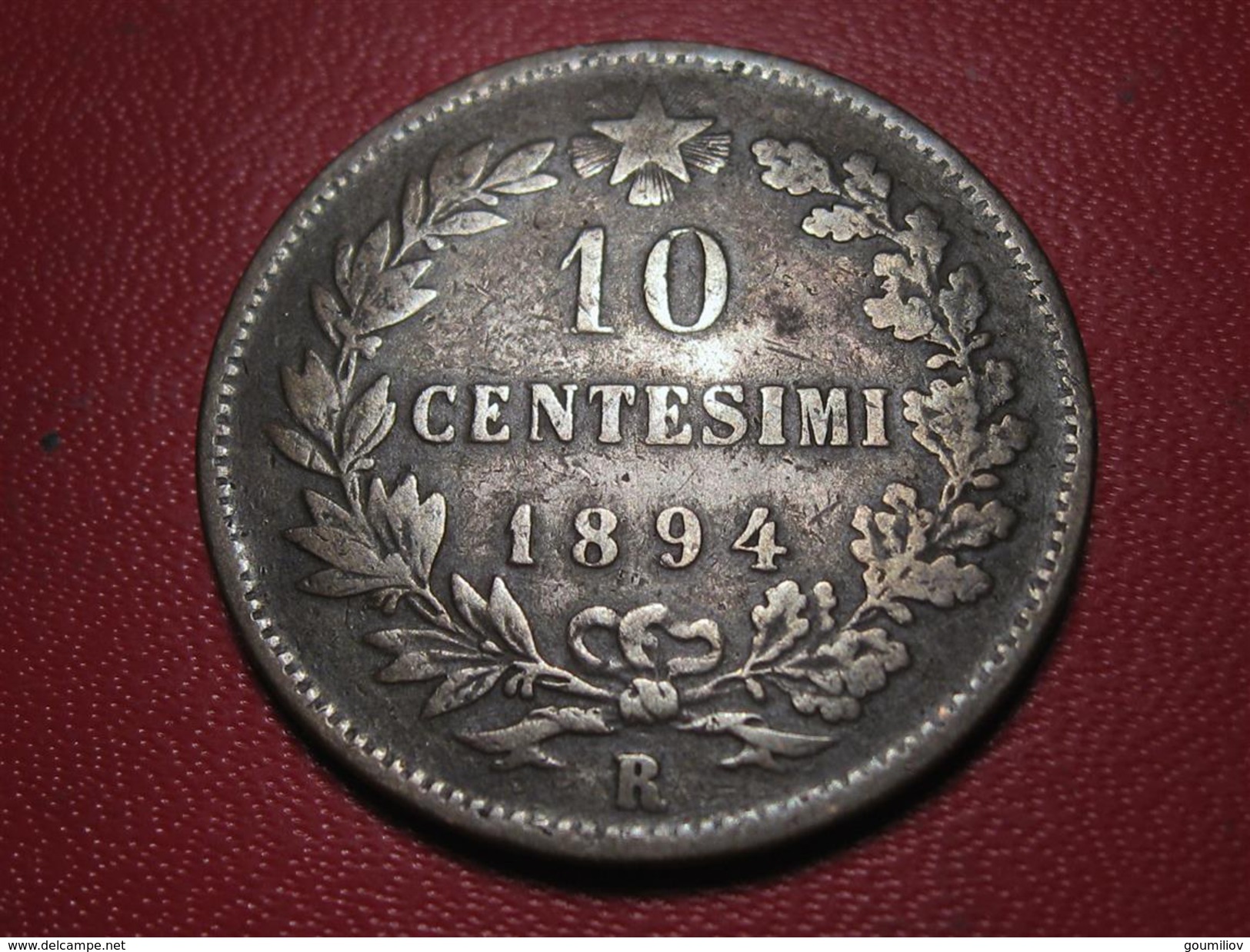 Italie - 10 Centesimi 1894 R 9281 - 1878-1900 : Umberto I.