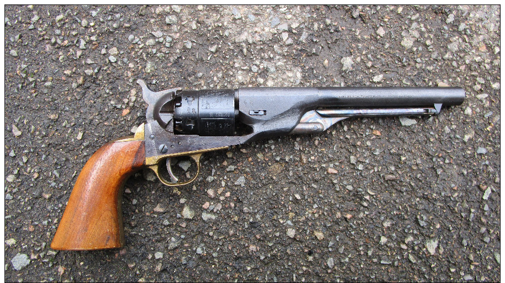 REVOLVER POUDRE NOIRE CALIBRE 44 - Armes Neutralisées