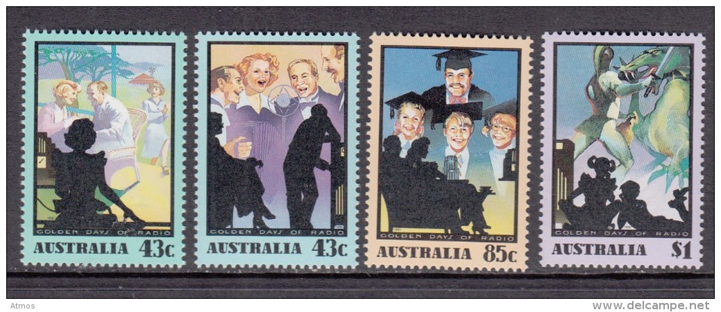 Australia MNH Michel Nr 1253/56 From 1991 - Mint Stamps