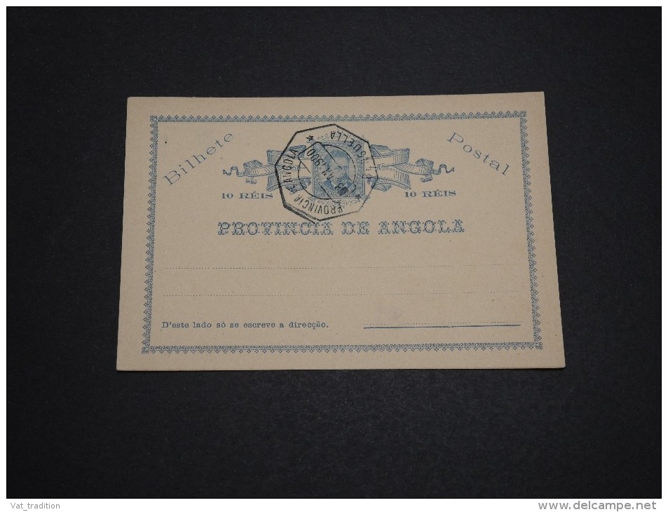 PORTUGAL / ANGOLA - Entier Postal De Benguella En 1900 - A Voir - L 4770 - Angola