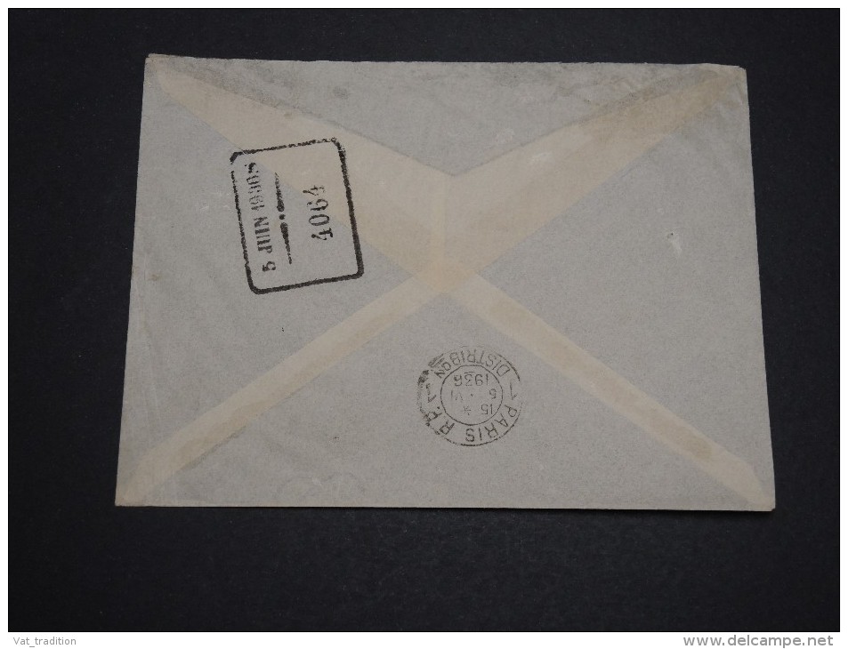 FRANCE / OUBANGUI - Enveloppe De Bangui Pour La France En 1936 , Affranchissement Plaisant - A Voir - L 4778 - Lettres & Documents