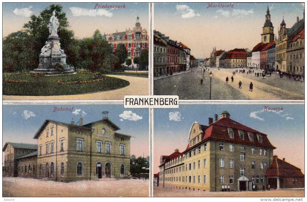 FRANKENBERG (Sachsen), Gel.1929 Nach Wittgensdorf - Frankenberg