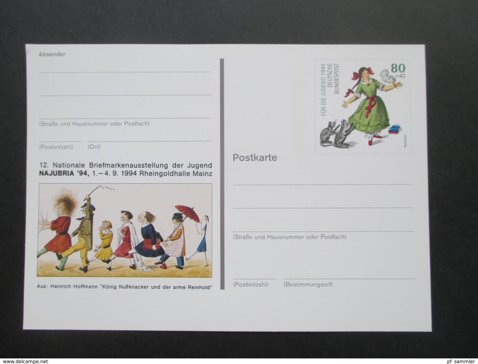 BRD Ganzsachen 1989 - 97 Sonderpostkarten! 45 Stück! Briefmarken Ausstellungen usw. ungebraucht / guter Zustand!