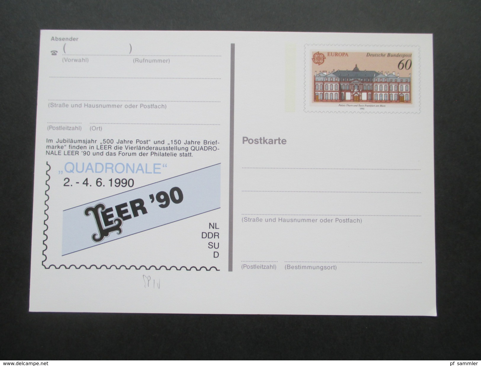 BRD Ganzsachen 1989 - 97 Sonderpostkarten! 45 Stück! Briefmarken Ausstellungen usw. ungebraucht / guter Zustand!