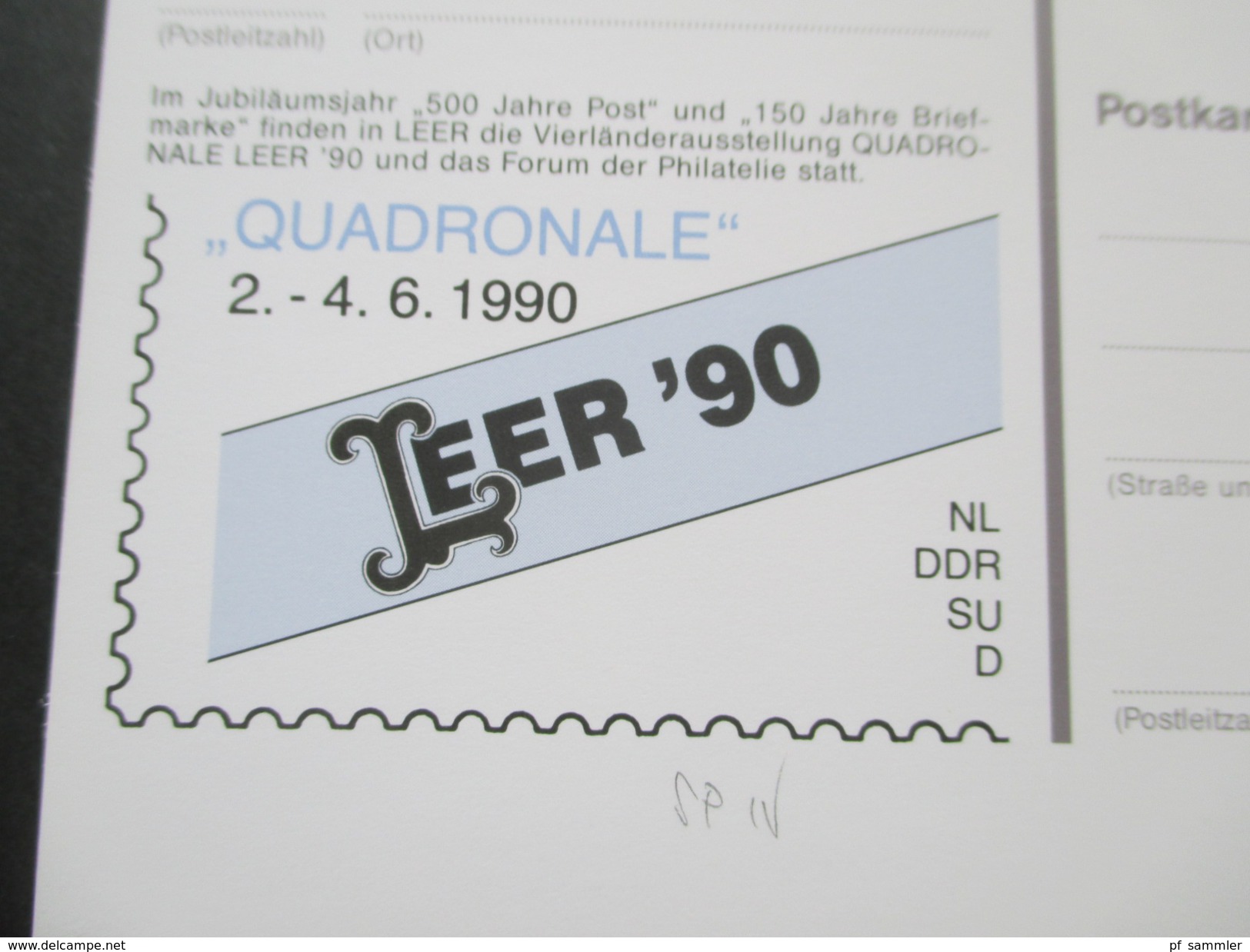 BRD Ganzsachen 1989 - 97 Sonderpostkarten! 45 Stück! Briefmarken Ausstellungen usw. ungebraucht / guter Zustand!