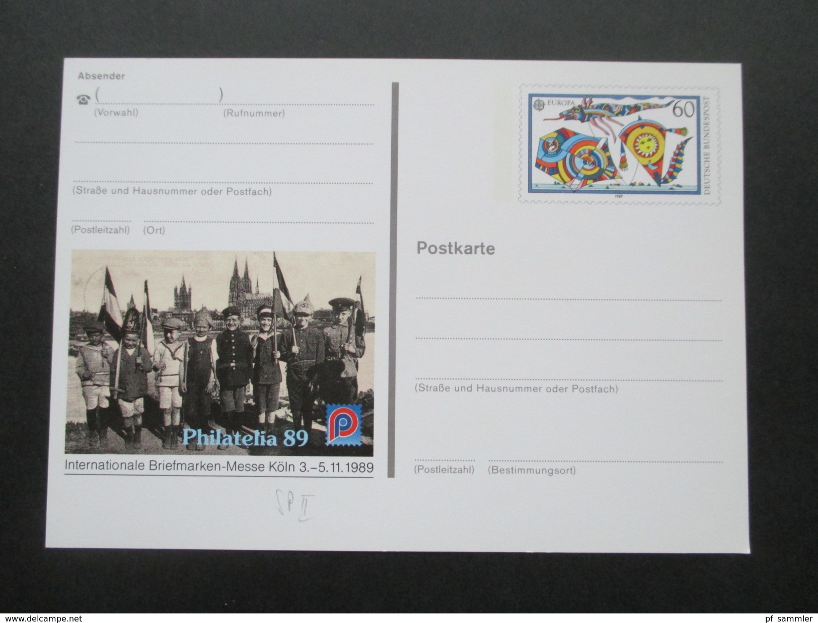 BRD Ganzsachen 1989 - 97 Sonderpostkarten! 45 Stück! Briefmarken Ausstellungen usw. ungebraucht / guter Zustand!