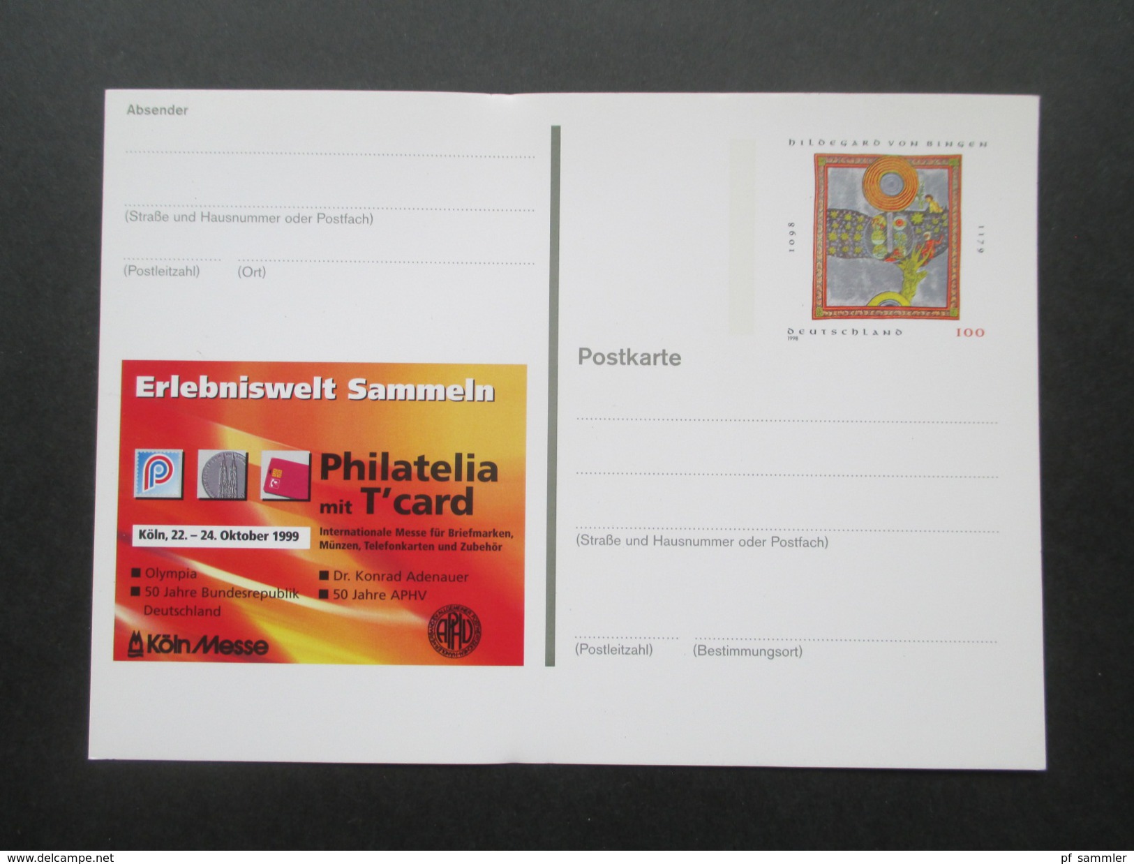 BRD Ganzsachen 1989 - 97 Sonderpostkarten! 45 Stück! Briefmarken Ausstellungen usw. ungebraucht / guter Zustand!