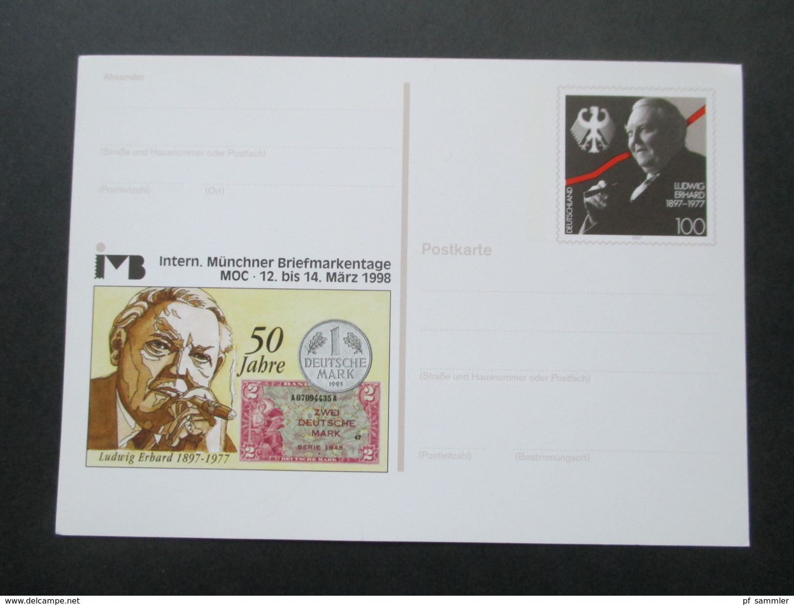 BRD Ganzsachen 1980 - 98 Sonderpostkarten! 82 Stück! Briefmarken Ausstellungen usw. ungebraucht / guter Zustand!