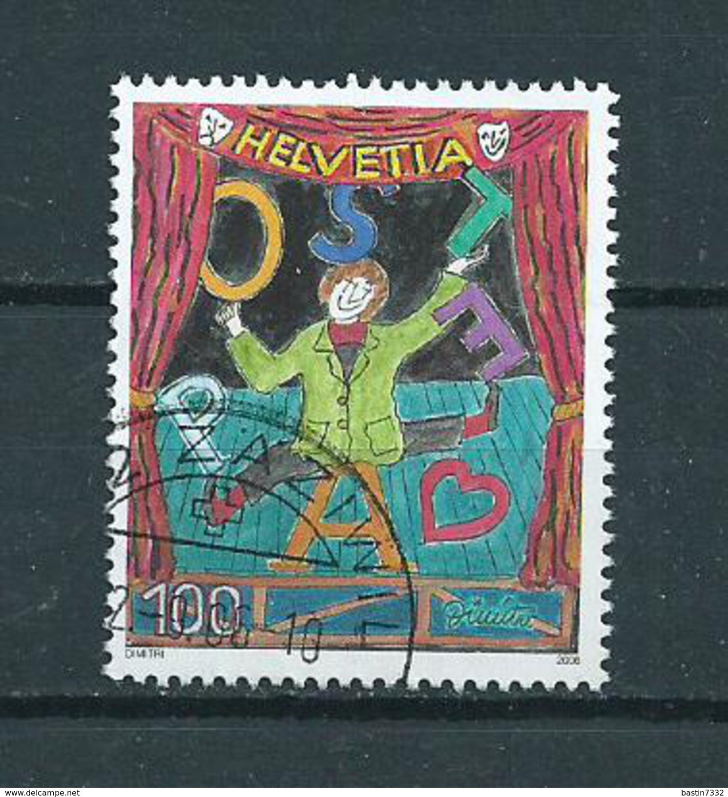 2006 Switzerland Clown Dimitri Used/gebruikt/oblitere - Used Stamps