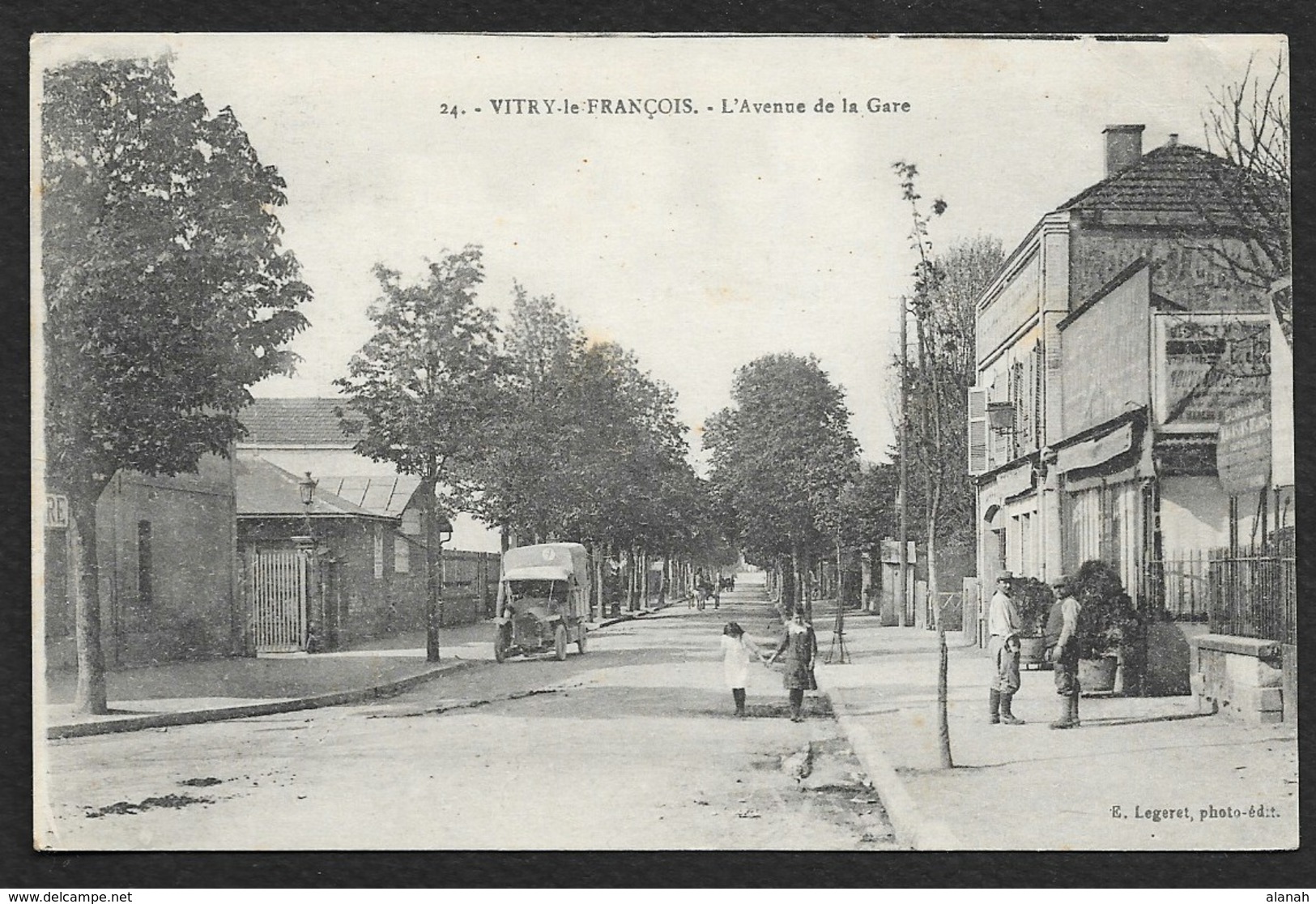 VITRY Le FRANCOIS Avenue De La Gare (Legeret) Marne (51) - Vitry-le-François