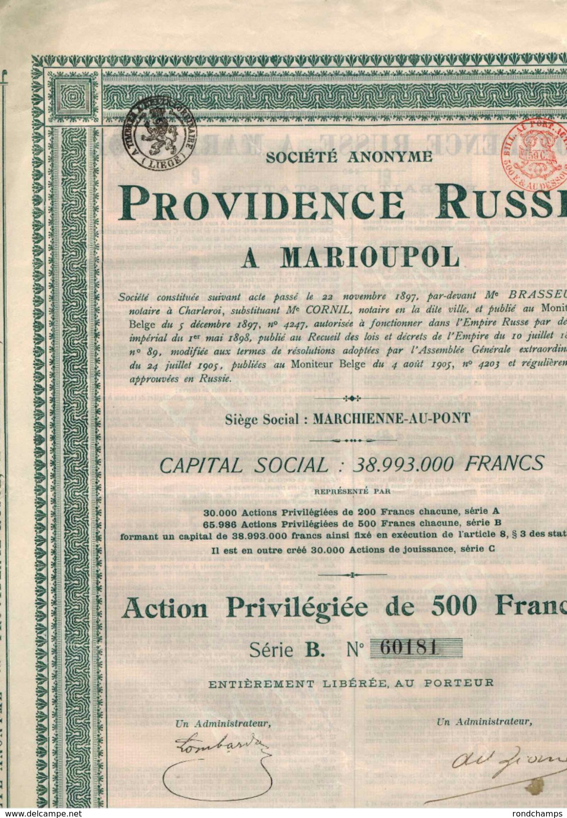 PROVIDENNCE DE RUSSIE A MARIOUPOL - Russie