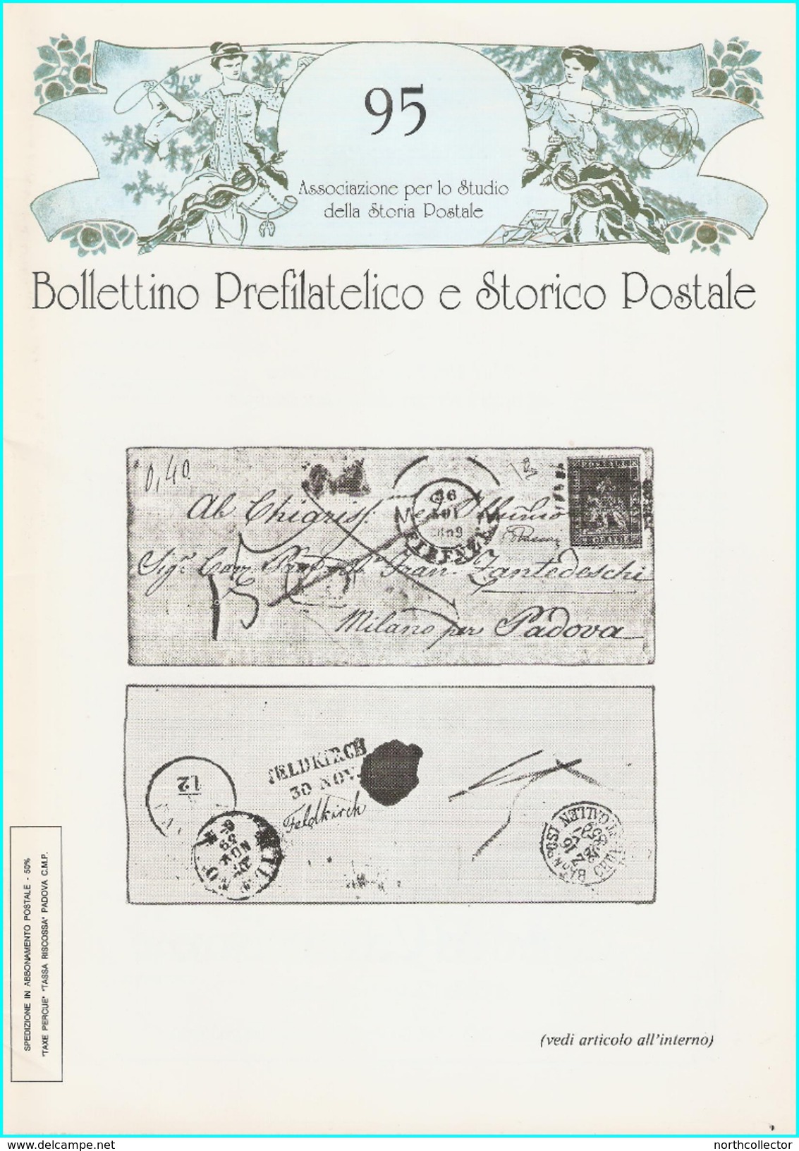 BOLLETTINO PREFILATELICO E STORICO POSTALE  - N° 95 - Filatelia E Storia Postale