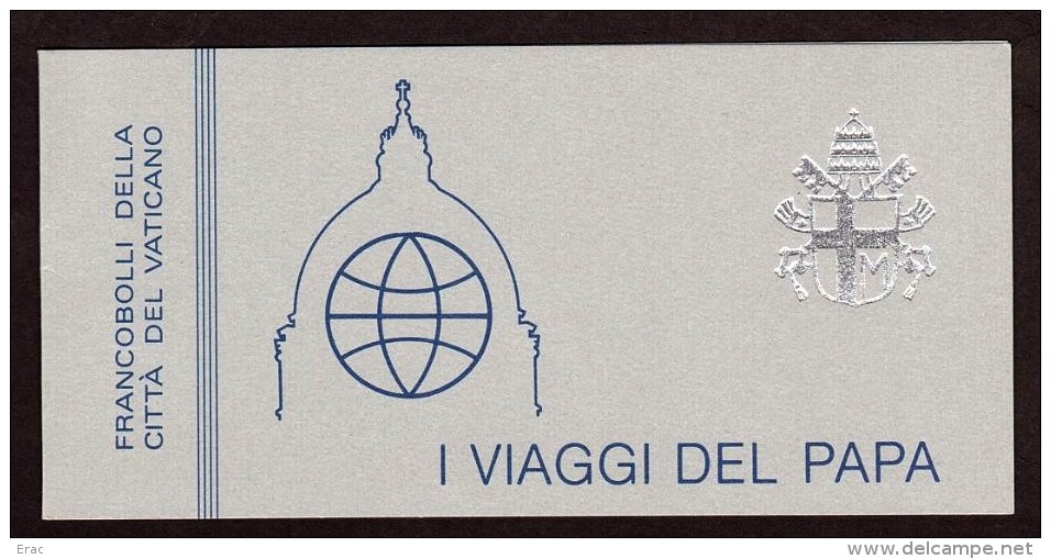 Vatican - 1984 - Carnet Complet Neuf ** - (n° C756) - Voyages Du Pape Jean-Paul II - Libretti