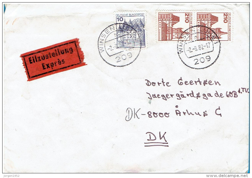 GERMANY    # LETTER FROM 1982 - Other & Unclassified