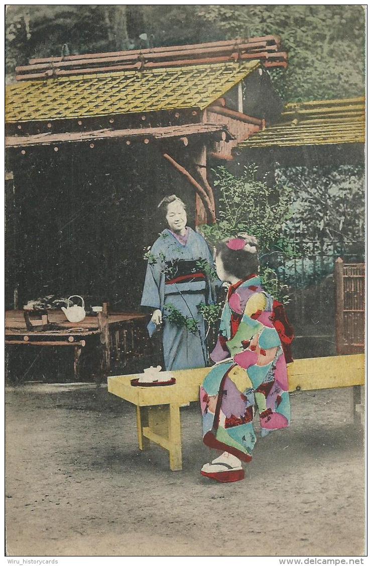 AK 0530  Geishas - Partie Um 1910-20 - Asien