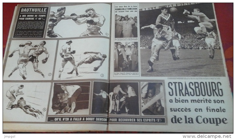 But Club Miroir Des Sports N°292 7 Mai 1951 Strasbourg Remporte La Coupe De France De Football Contre Valenciennes - Sport