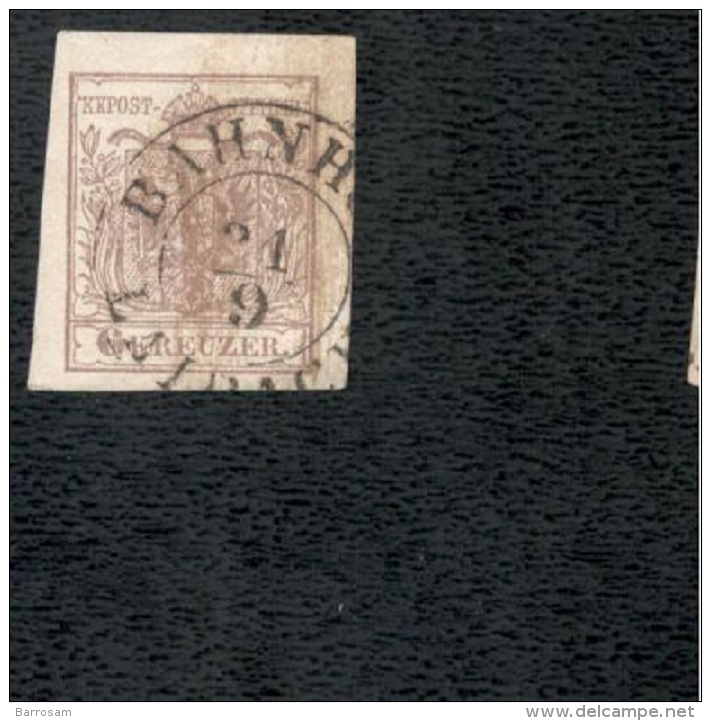 Austria1850:Michel4y  With Bahnhof Cancel - Gebraucht