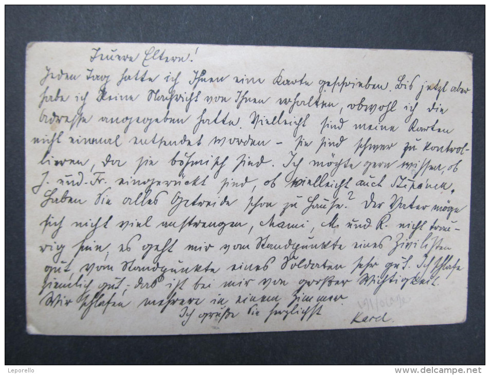 Feldkorrespondenzkarte CRKVICE - Medlesice Ca.1917 /// D*21297 - Briefe U. Dokumente