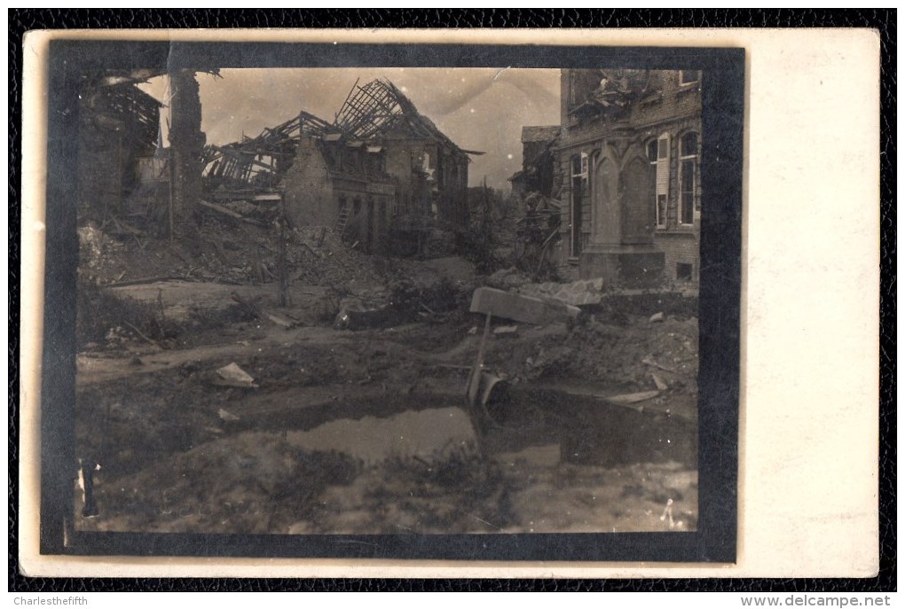 FOTOKAART JULI 1915 - LANGEMARCK - LANGEMARK - Langemark-Poelkapelle