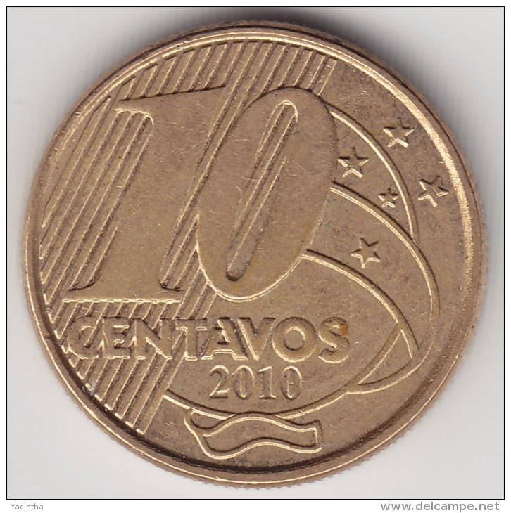 @Y@     Brazilië   10  Centavos   2010     (3161) - Brasilien