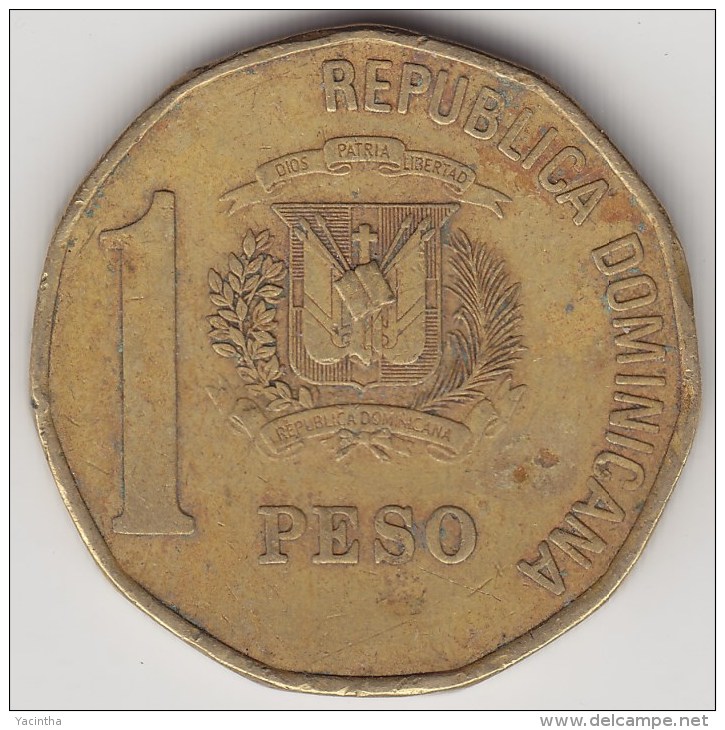 @Y@    Dominicaanse Republiek 1 Peso  1997      (3170) - Dominicana