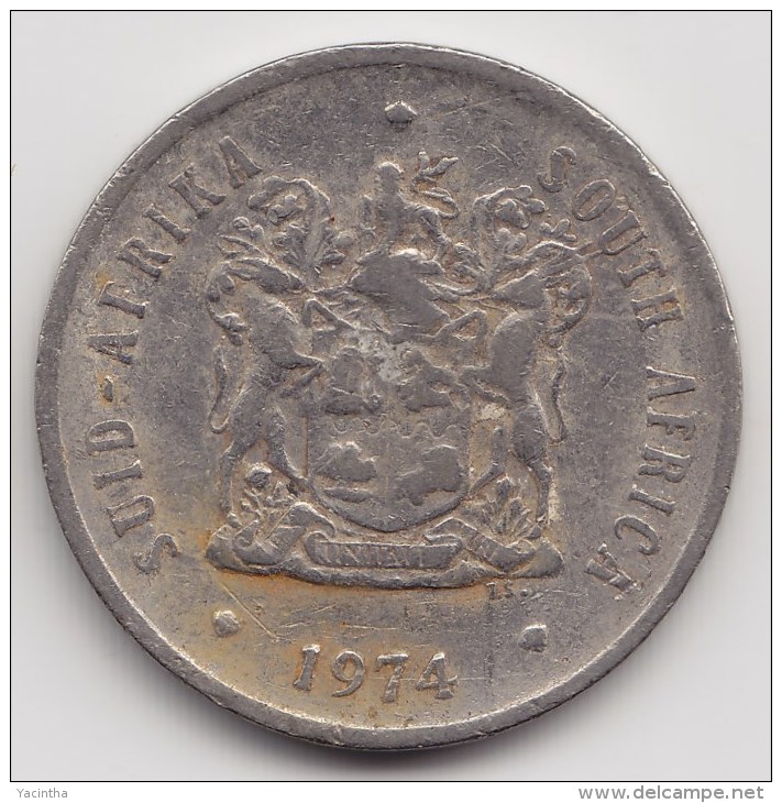 @Y@    Zuid Afika    20  Cent  1974      (3145) - South Africa