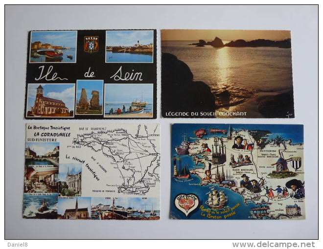 LOT   70  Cartes  Département 29  FINISTERE