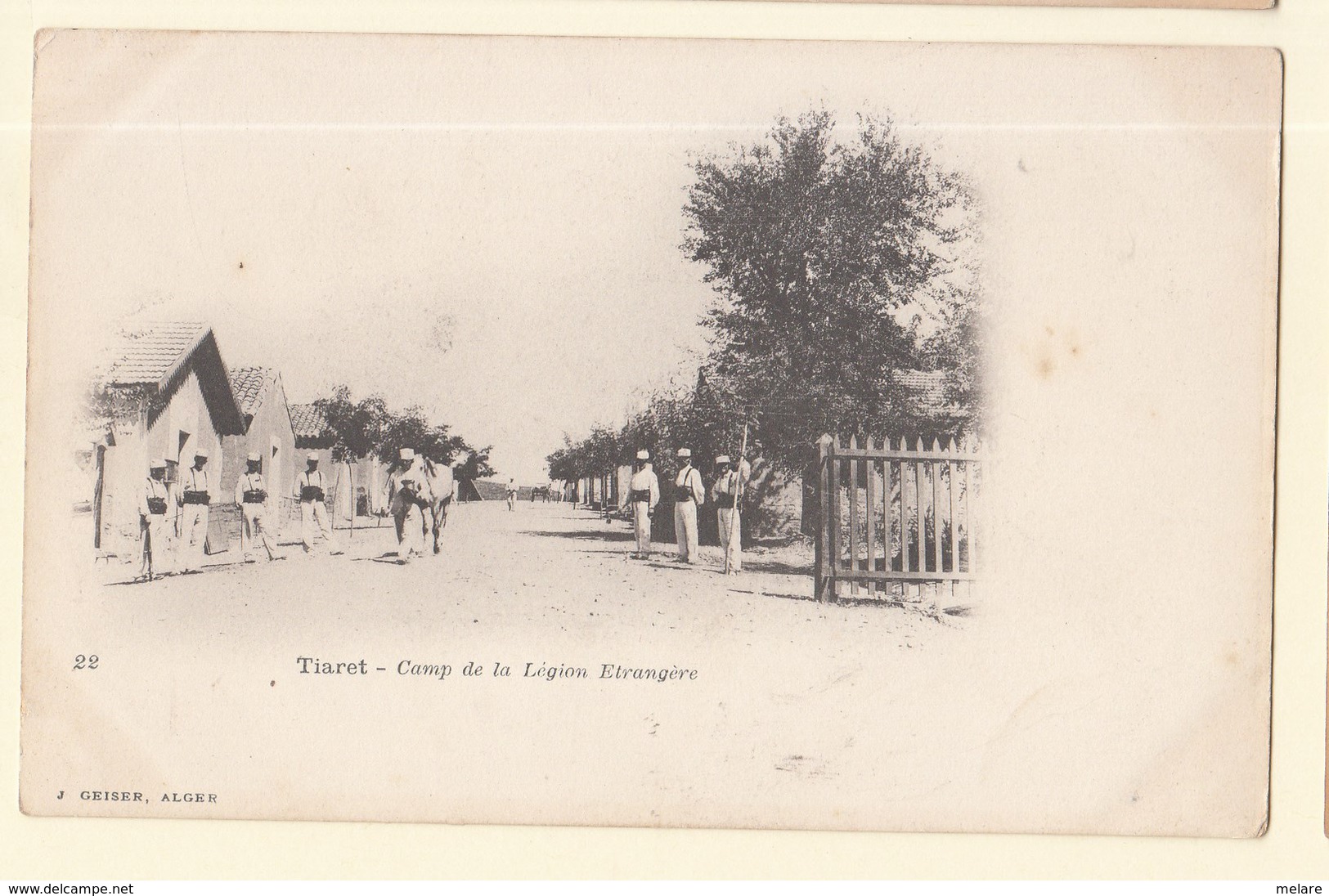 ALGERIE TIARET Camp De La Légion étrangère - Tiaret