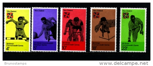 NEW ZEALAND - 1974  COMMONWEALTH GAMES SET MINT NH - Nuevos