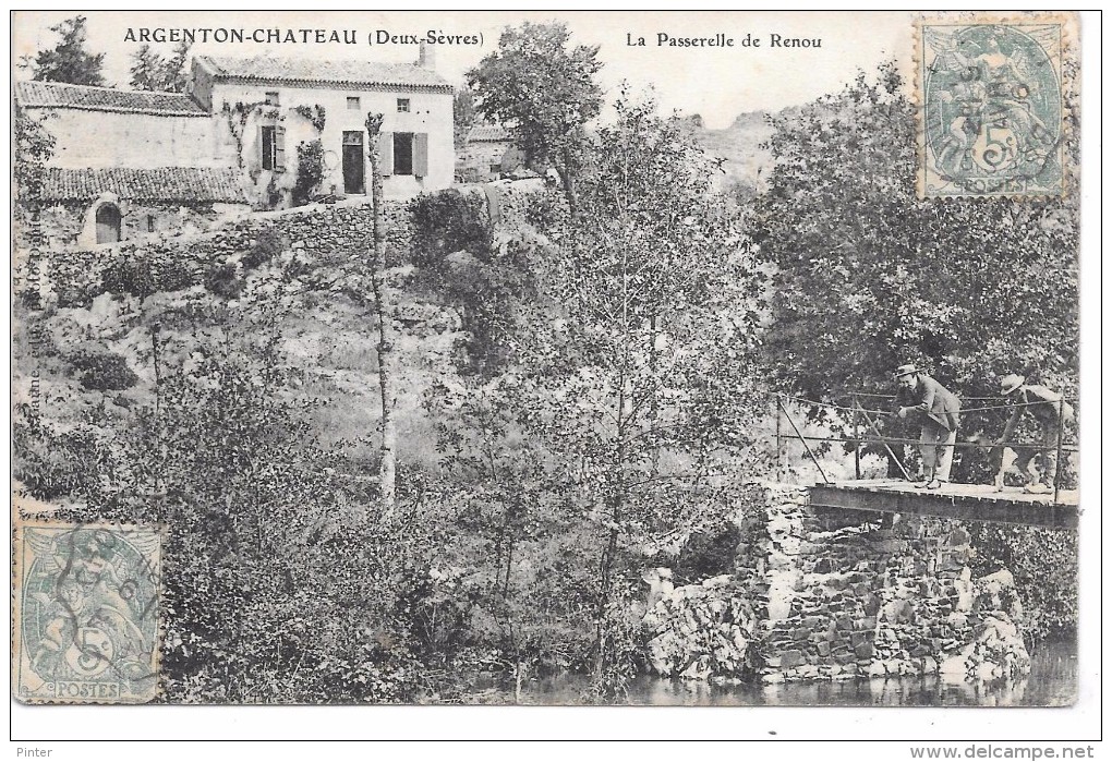 ARGENTON CHATEAU - La Passerelle De Renou - Argenton Chateau