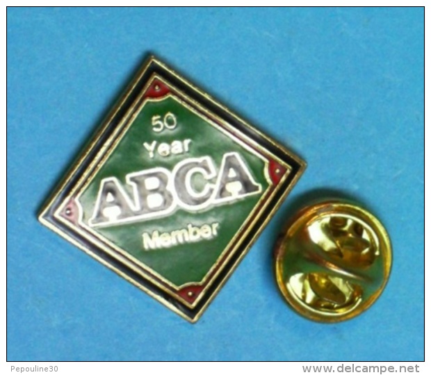 1 PIN'S  //  ** ABCA ** 50 YEAR ** AMERICAN BASEBALL COACHES ASSOCIATION ** - Baseball