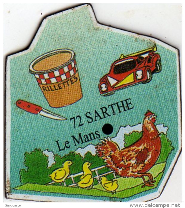 Magnets Magnet Le Gaulois Departement France 72 Sarthe - Tourism